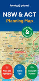 Book cover of: Lonely Planet New South Wales & ACT Planning Map. By: Lonely Planet