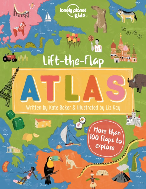Lonely Planet Kids Lift-the-Flap Atlas 9781788689267 Lonely Planet