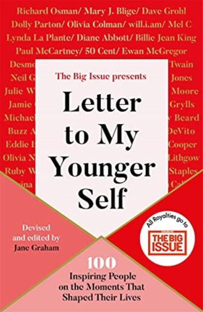 Letter To My Younger Self, The Big Issue Presents... 100 Inspiring People on the Moments That Shaped Their Lives 9781788702348 Jane Graham