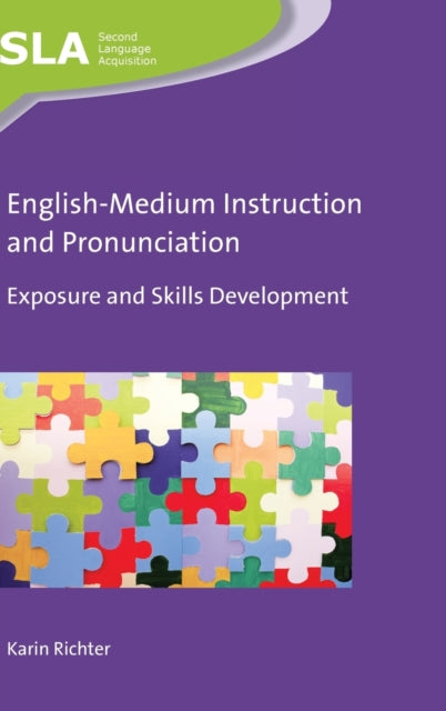 Book cover of: English-Medium Instruction and Pronunciation. By: Karin Richter