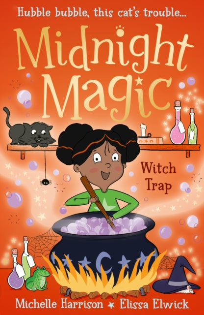 Book cover of: Midnight Magic: Witch Trap. By: Michelle Harrison