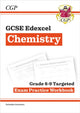 GCSE Chemistry Edexcel Grade 8-9 Targeted Exam Practice Workbook (includes answers) 9781789080766 CGP Books