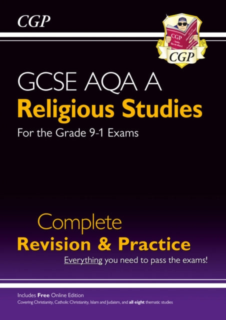 New GCSE Religious Studies: AQA A Complete Revision & Practice (with Online Extras) 9781789080926 CGP Books