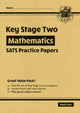 Book cover of: KS2 Maths Year 6 SATS Practice Papers: Pack 5 - for the 2026 tests (with free Online Extras)