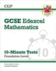 GCSE Maths Edexcel 10-Minute Tests - Foundation (includes Answers) 9781789081329 CGP Books