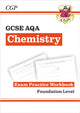 Book cover of: GCSE Chemistry AQA Exam Practice Workbook - Foundation