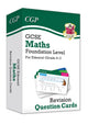 Book cover of: GCSE Maths Edexcel Revision Question Cards - Foundation