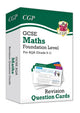 Book cover of: GCSE Maths AQA Revision Question Cards - Foundation