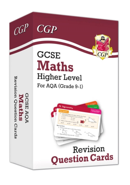 GCSE Maths AQA Revision Question Cards - Higher 9781789083408 CGP Books