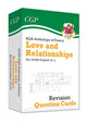 Book cover of: GCSE English: AQA Love & Relationships Poetry Anthology - Revision Question Cards
