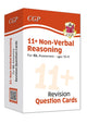 Book cover of: 11+ GL Non-Verbal Reasoning Revision Question Cards - Ages 10-11