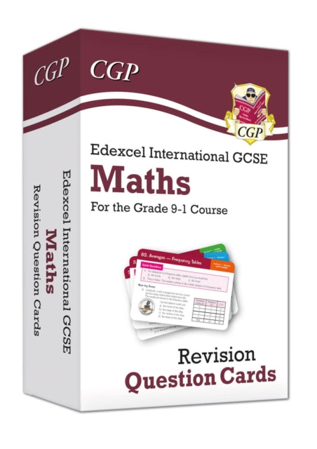 Edexcel International GCSE Maths: Revision Question Cards 9781789084061 CGP Books