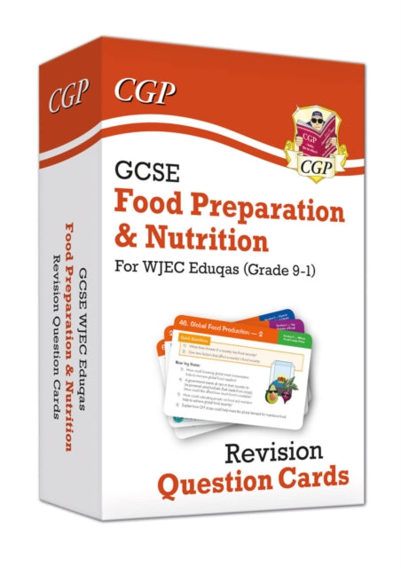 Book cover of: GCSE Food Preparation & Nutrition WJEC Eduqas Revision Question Cards