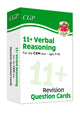 Book cover of: 11+ CEM Revision Question Cards: Verbal Reasoning - Ages 9-10