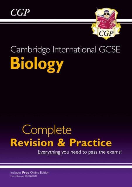 Book cover of: Cambridge International GCSE Biology Complete Revision & Practice