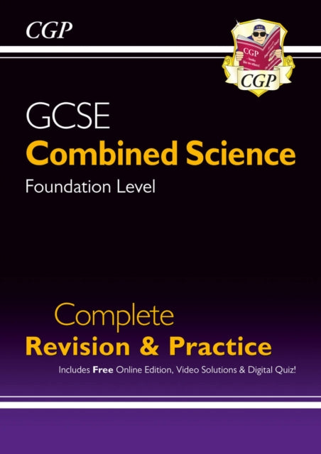 Book cover of: GCSE Combined Science Foundation Complete Revision & Practice w/ Online Ed, Videos & Quizzes