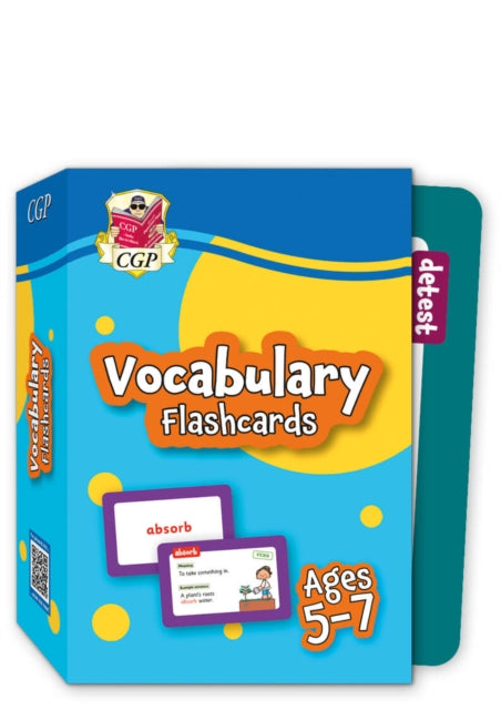 Book cover of: Vocabulary Flashcards for Ages 5-7
