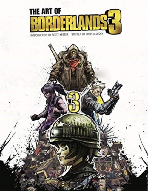 Book cover of: Art of Borderlands 3. By: Chris Faylor