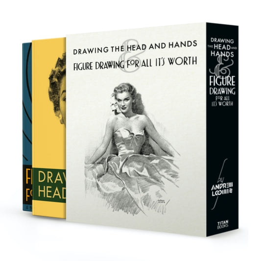 Drawing the Head and Hands & Figure Drawing (Box Set) 9781789095340 Andrew Loomis