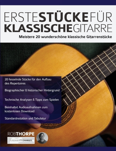 Book cover of: Erste Stucke fur klassische Gitarre
