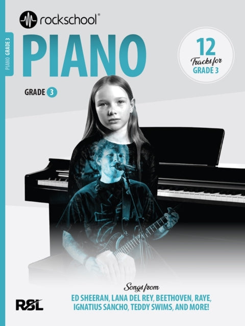 Book cover of: Rockschool Piano Grade 3
