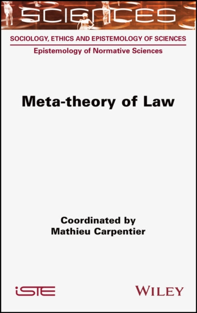 Book cover of: Meta-theory of Law. By: Mathieu Carpentier