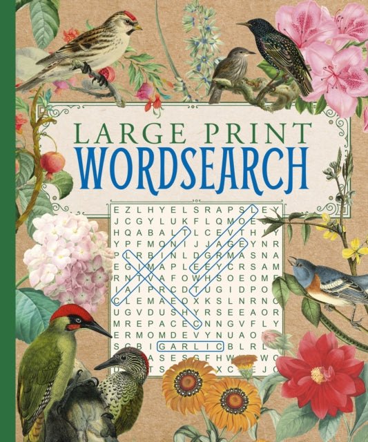 Book cover of: Large Print Wordsearch