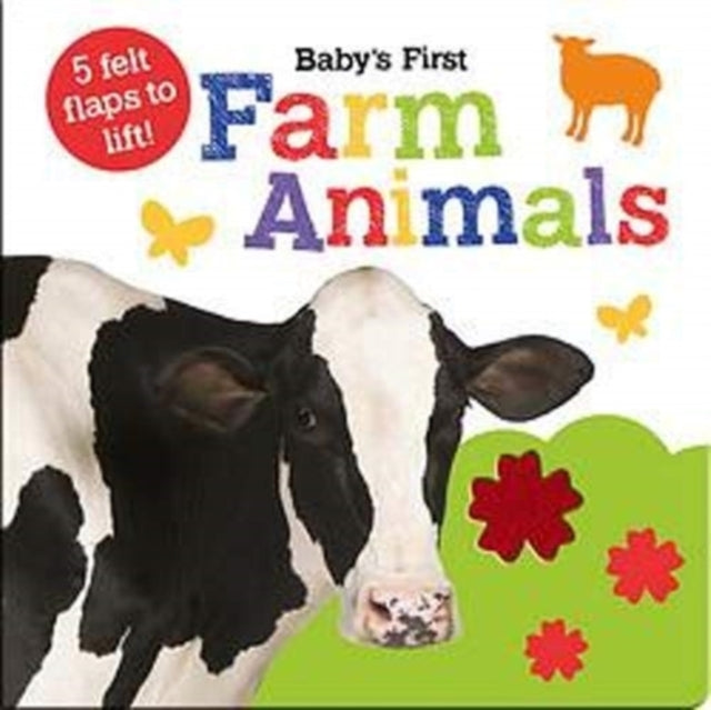 Book cover of: Baby's First Farm Animals. By: Georgie Taylor