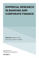 Book cover of: Empirical Research in Banking and Corporate Finance. By: Stephen P. Ferris