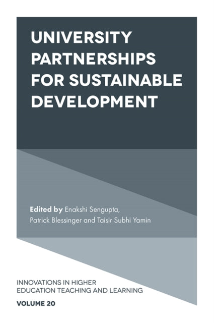 Book cover of: University Partnerships for Sustainable Development. By: Enakshi Sengupta