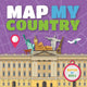 Book cover of: Map My Country. By: Harriet Brundle