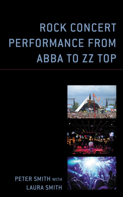 Book cover of: Rock Concert Performance from ABBA to ZZ Top. By: Peter Smith
