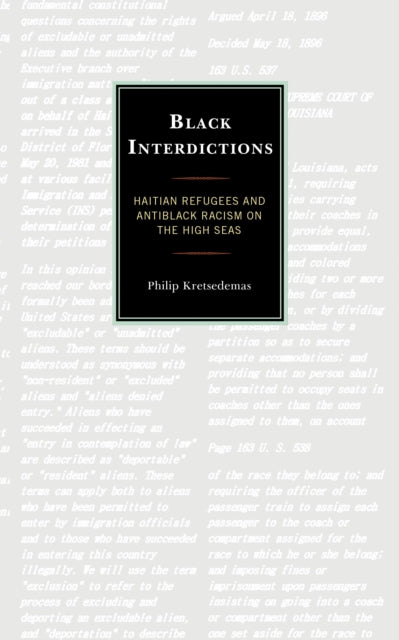 Book cover of: Black Interdictions. By: Philip Kretsedemas