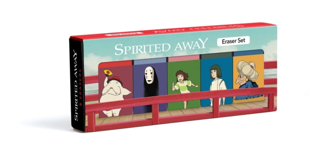 Spirited Away Eraser Set 9781797202662 Studio Ghibli