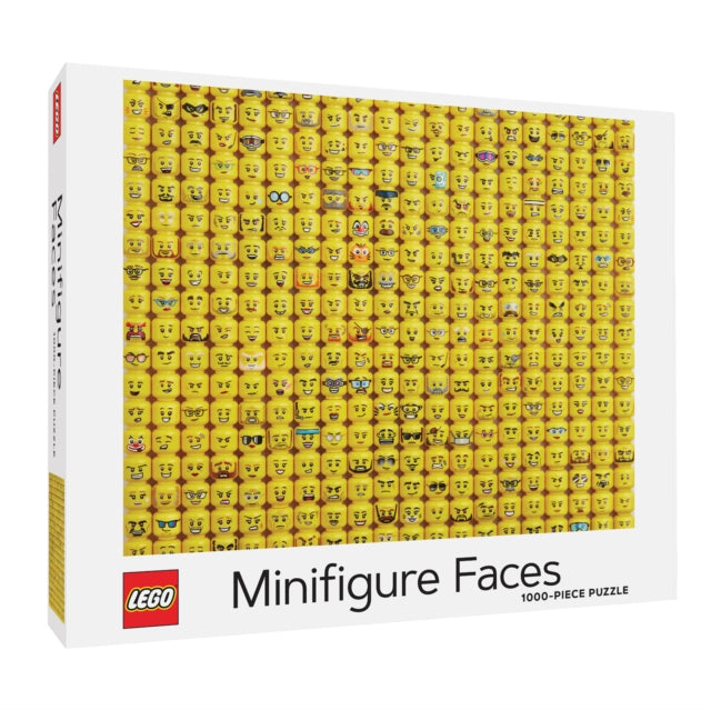 LEGO® Minifigure Faces 1000-Piece Puzzle 9781797210193 LEGO