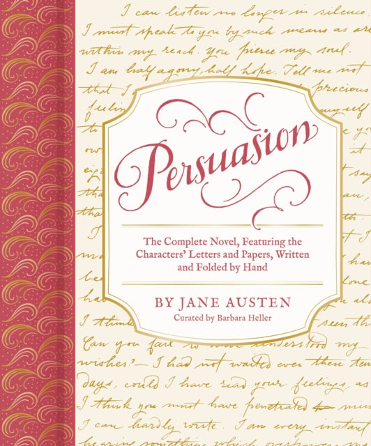 Book cover of: Persuasion. By: Barbara Heller