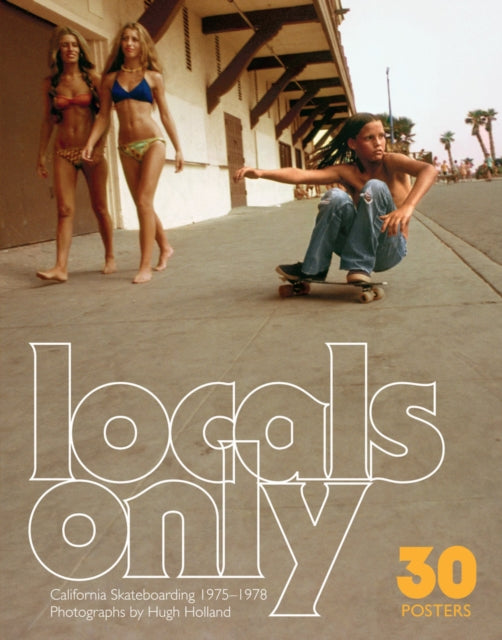 Book cover of: Locals Only: 30 Posters. By: Hugh Holland