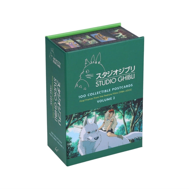 Book cover of: Studio Ghibli: 100 Collectible Postcards, Volume 2