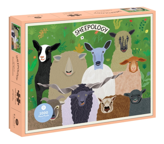 Book cover of: Sheepology 1000 Piece Puzzle