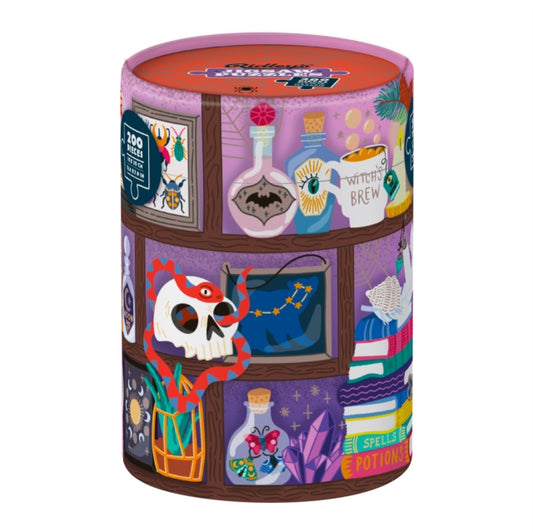 Book cover of: Spooky Curiosities 200-Piece Jigsaw Puzzle