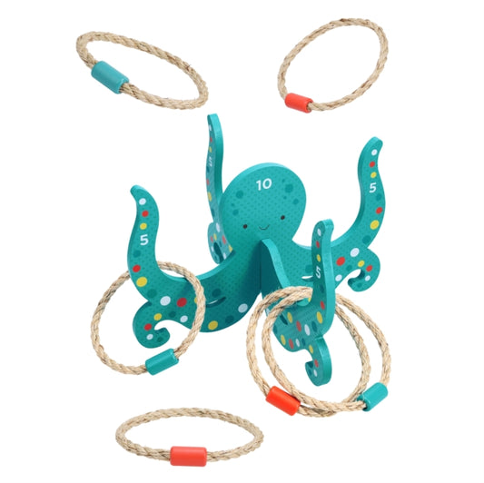 Book cover of: Happy Octopus Wooden Hoopla