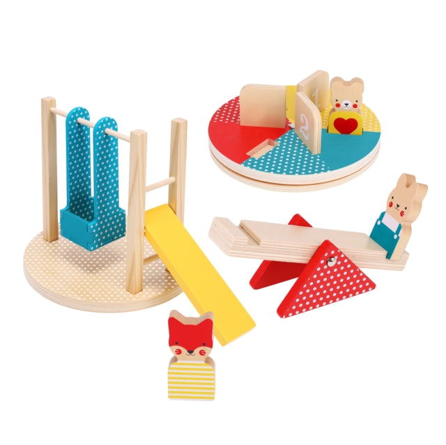 Book cover of: At the Park Wooden Play Set
