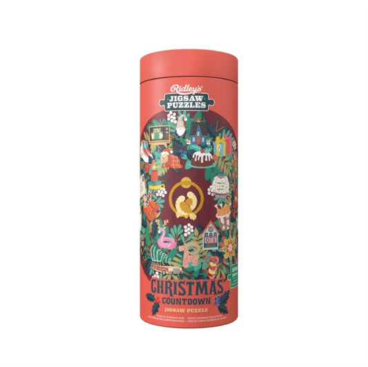 Book cover of: Christmas Countdown 1000-Piece Jigsaw Puzzle