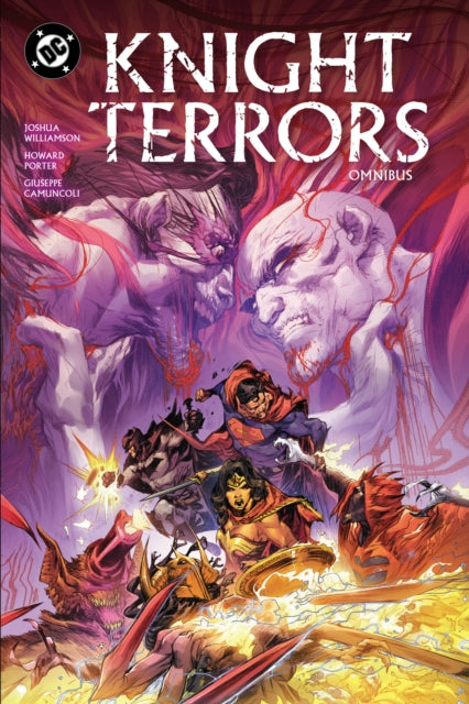 Book cover of: Knight Terrors Omnibus. By: Joshua Williamson