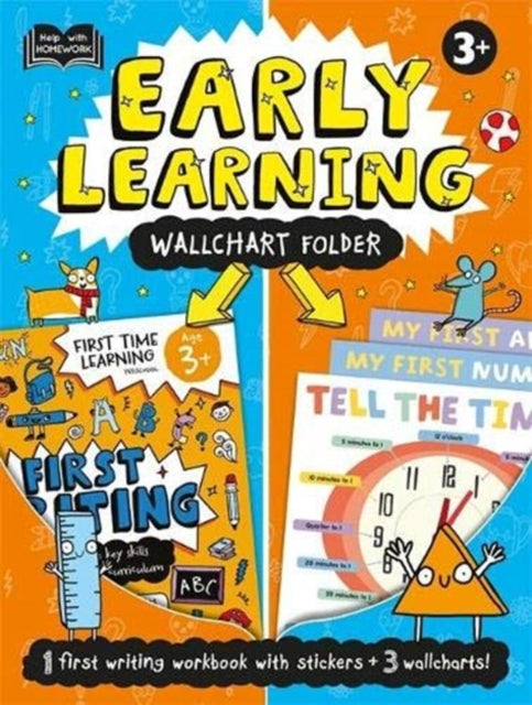 Book cover of: Help With Homework: 3+ Early Learning Wallchart Folder. By: Autumn Publishing