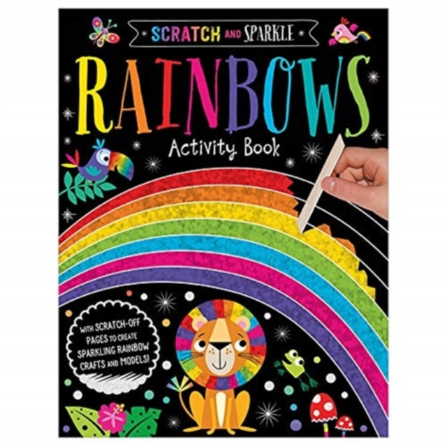Book cover of: Scratch and Sparkle Rainbows