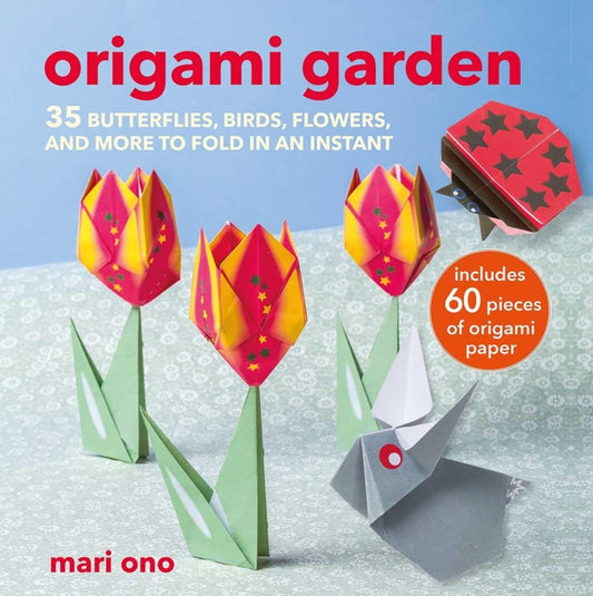 Book cover of: Origami Garden. By: Mari Ono