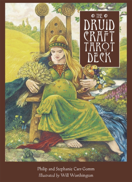 Book cover of: Druidcraft Deck. By: Philip Carr-Gomm