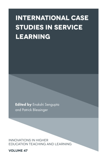Book cover of: International Case Studies in Service Learning. By: Enakshi Sengupta