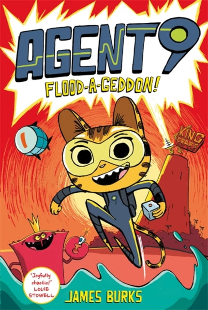 Book cover of: Agent 9: Flood-a-geddon!. By: James Burks